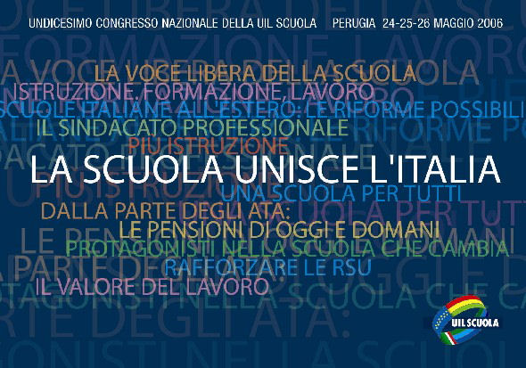11° congresso nazionale. La scuola unisce l’Italia