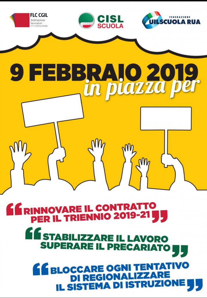 9 FEBBRAIO | Manifestazione nazionale a Roma