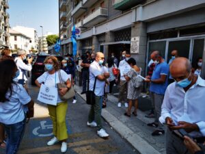 Immagine della galleria: GPS / Le manifestazioni di protesta in Puglia e Campania