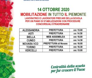 Immagine della galleria: Scuola: domani pomeriggio le iniziative di protesta nelle città italiane per rendere stabile il lavoro e sicure le scuole