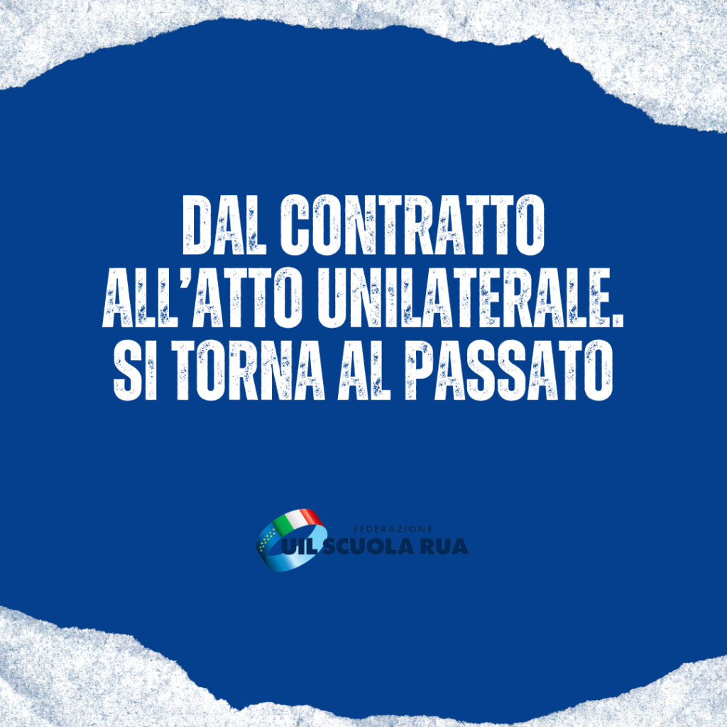 Incarichi di elevata qualificazione per ex DSGA, Uil: “Dal contratto all’atto unilaterale. Si torna al passato”