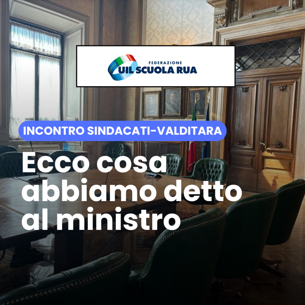 Incontro sindacati-Valditara, D’Aprile: “Ministro, su precariato, reclutamento e sostegno è ora di agire con coraggio”