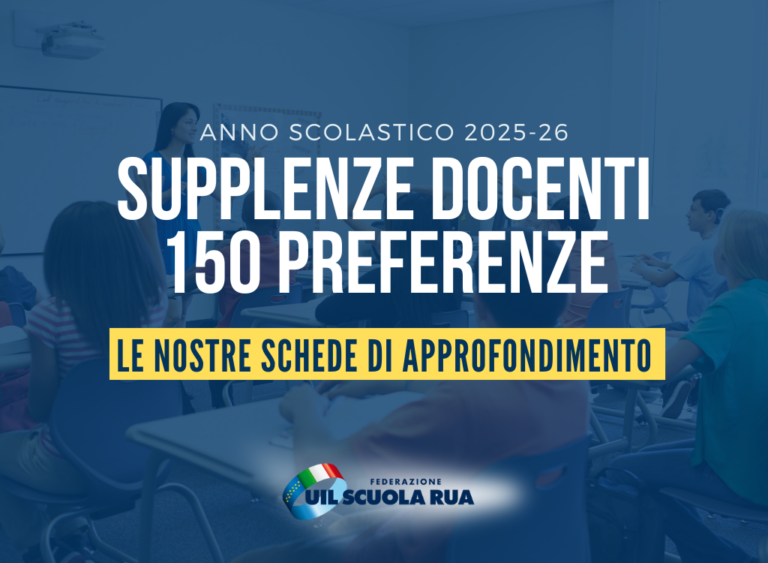Supplenze docenti