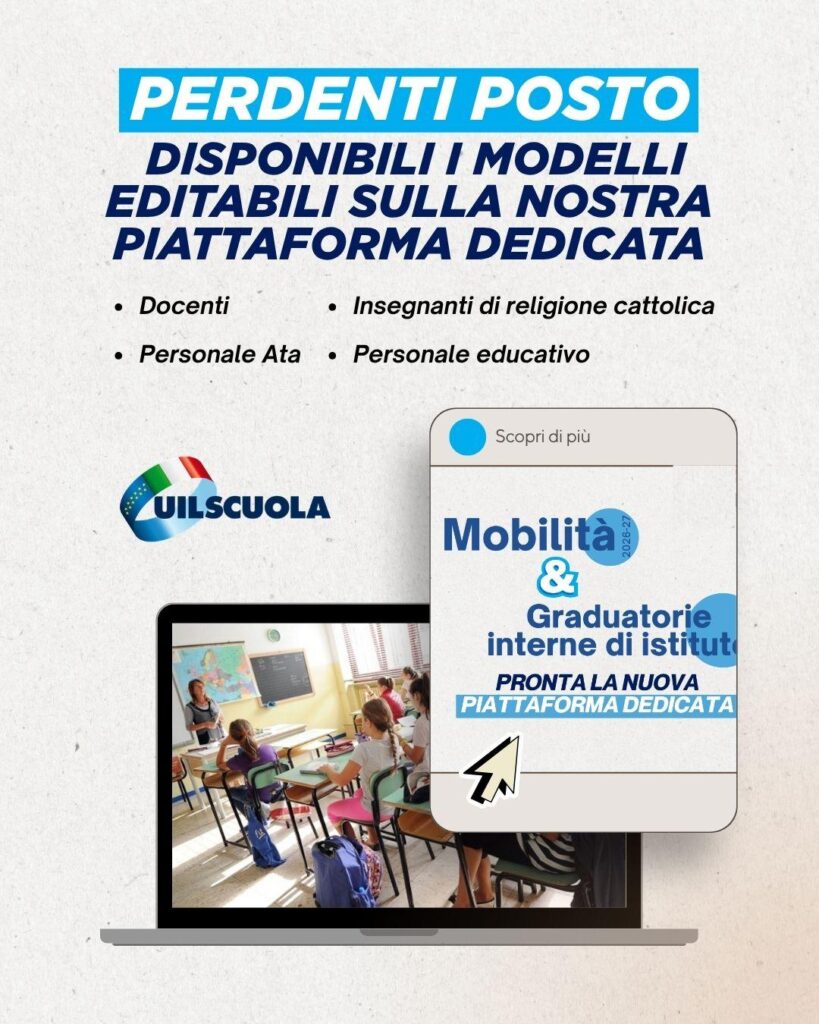 Perdenti posto: disponibili i modelli editabili sulla nostra piattaforma dedicata alla Mobilità