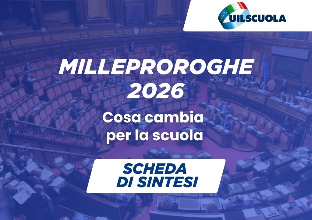 Il Milleproroghe 2026 diventa legge: cosa cambia per la scuola