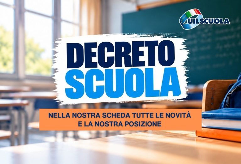 DECRETO SCUOLA NOVITA